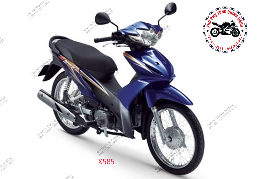 Xe Honda Wave S 110cc màu đỏ đen  Anh Nam  MBN4767  0356181475